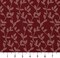 Port Vine - Red & Burgundy Leaves Upholstery Fabric 54 Inches"